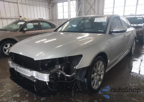 2012 Audi A6 3.0 Premium из США, поврежденный, VIN WAUHGAFC3CN151599